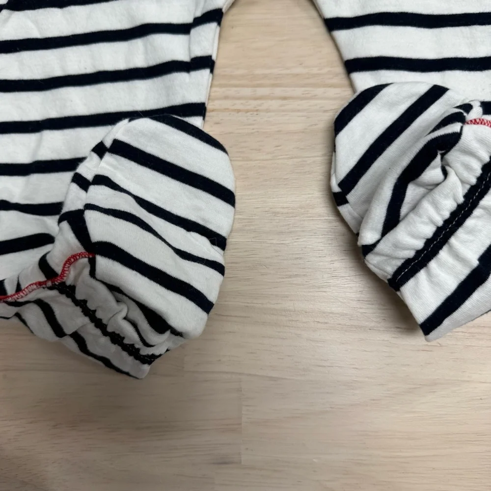 Gaultier Bebe striped cotton one piece